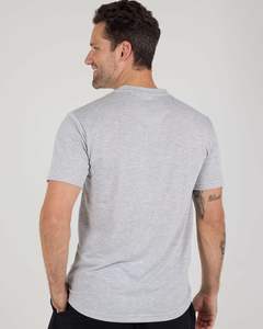 T-shirt en maille ultra doux pour homme, surface à poche, séchage rapide, fluide, souple, style brise fraîche, confort quotidien, drapé soyeux - Product Image 3