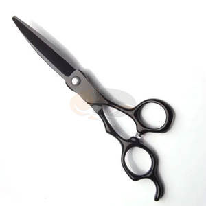 Tijeras de Peluquería Profesionales de Acero Inoxidable para Zurdos, Hoja Recta Afilada, Logotipo Personalizado Aceptable, Salón de Belleza - Product Image 2