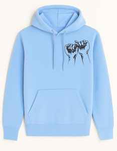 Sweat à capuche pour hommes Premium Ultra confortable confortable 100% coton délavé à la pierre brodé impression numérique teinte unie personnalisée - Product Image 2