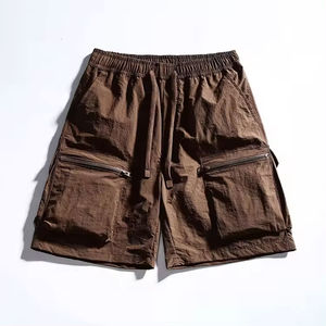 กางเกงขาสั้นผ้าไนลอนทอปานกลางสำหรับผู้หญิงกางเกงขาสั้นคาร์โก้สำหรับผู้ชายกางเกงขาสั้นเอวสูงออกแบบได้ตามต้องการขนาดกลาง - Product Image 4