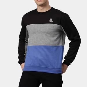 All Street Wear Color Block Pullover Sweatsuit Set para hombres y mujeres 100% algodón Oversized Streetwear Sudadera - Product Image 2