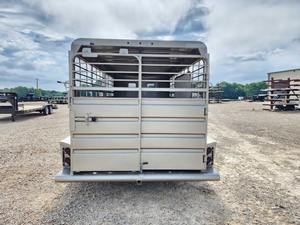 Nouveau 2023 GR Trailers 6-8X16 Bumper Pull LiveStock Trailer Farm Horse DOT Certified Horsebox Trailer Best Price - Product Image 3