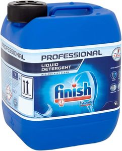 น้ำยาล้างจาน Finish, 5.0 ลิตร, สำหรับล้างแก้ว, ระดับมืออาชีพ, เหมาะสำหรับเครื่องล้างจานเชิงพาณิชย์ - Product Image 1
