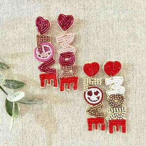 Bold Statement Women's Tribal-Inspired Seed Bead Earrings Classic Butterfly Shape for Party Fashion and Statement Jewelry Set - Product Image 6