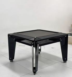 Table de Mahjong automatique de luxe américaine en bois avec accessoires électriques pour <span class=keywords><strong>casino</strong></span>, poker, 4 joueurs, design durable - Product Image 4