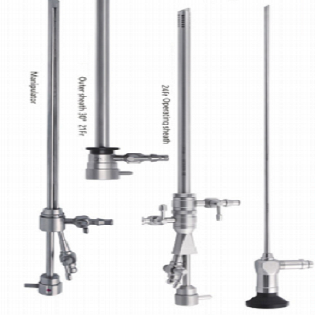 The Cheap Price Rigid Tube Endoscope Hysteroscopy Set for Hospital Surgery MSLSY57.