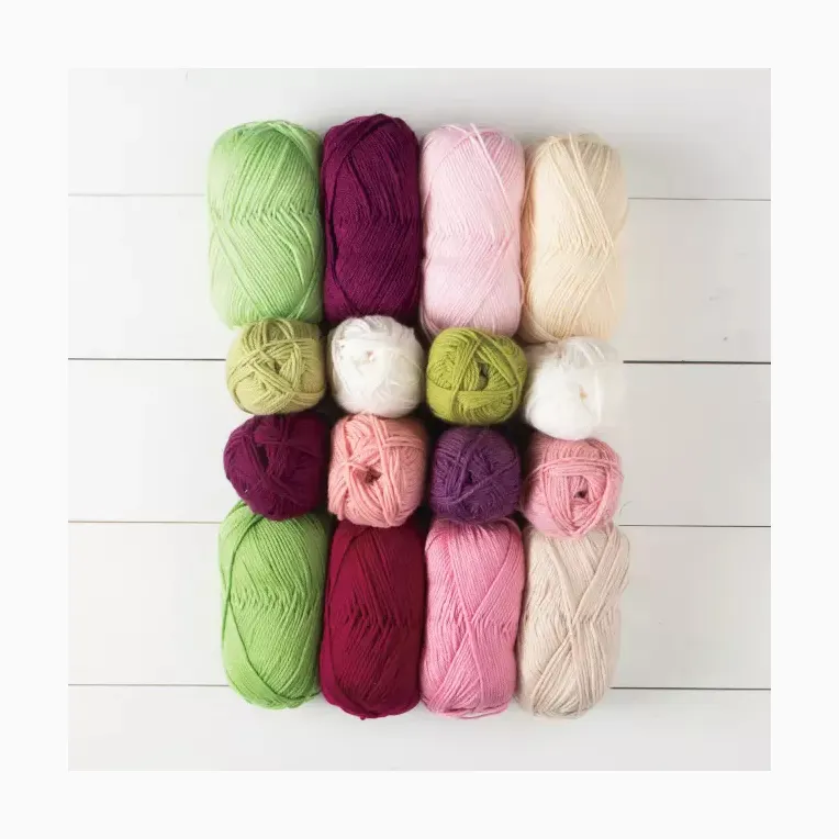 Factory Rate Customer Demand Acrylic yarns Colorful yarn Soft Chunky Yarn for knitting and Crochet