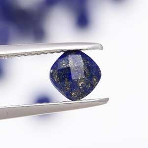 คุณภาพสูง100% Lapis Lazuli Cabochon หินหยกเกรดชั้นนำฟรีไซส์หลวมสำหรับทำเครื่องประดับ - Product Image 2