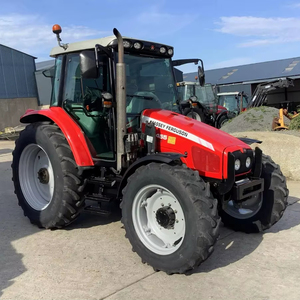 2007 Massey Ferguson 5455รถตัก Dyna-4ยางดี, วงเล็บ Quickie และจอยสติ๊ก (ไม่มีบูม) - Product Image 1