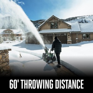 Souffleuse à neige 84 à 3 points avec roue de 24 pouces et goulotte de 360 degrés, arbre de transmission PTO et embrayage à glissement inclus, modèle de moteur de 35 à 95 CV - Product Image 2