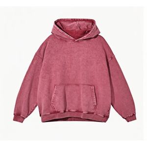 Oem Custom Streetwear No String 100% Algodón Tallas Grandes Hombres Sudaderas y Sudaderas - Product Image 3