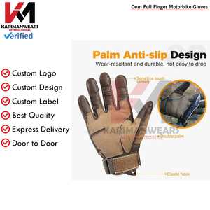 Guantes de Motocicleta Transpirables de Verano, Ligeros, de Malla, Dedos Completos, Anti-Sudor, Equipo de Protección para Conducir en Clima Cálido - Product Image 3