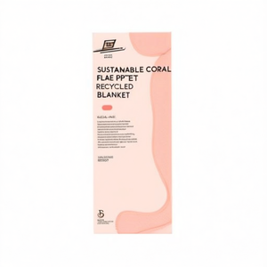 Coperta Sostenibile in Pile Corallo RPET Riciclato - Product Image 2