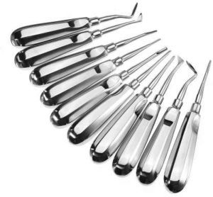 Équipement essentiel pour fauteuil dentaire en acier inoxydable Élévateurs dentaires (paire Seldin Apexo, paire Cryer) - Certifié CE Garantie 1 an - Product Image 4