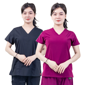 ODM/OEM VN verificado Fabricante Modesto Uniforme de Enfermería Casual Médico Scrubs Pantalones para Mujeres Hombres Buen Estiramiento Antipolvo - Product Image 4