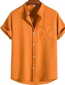 T-shirts imprimés pour hommes en gros, T-shirt personnalisé à motif tendance, 100% coton, col camp, T-shirt Pineapple Beach - Product Image 2