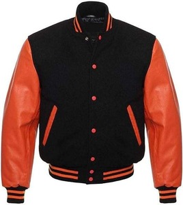 Couleur personnalisée disponible veste universitaire Slim Fit en laine bombardier de baseball décontracté en coton Letterman avec capuche saison d'hiver taille 4XL - Product Image 1