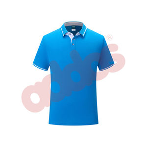 Diseño personalizado de su propia marca Polo de manga corta con tela de secado rápido Hombre Polo Camisetas - Product Image 6
