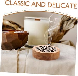 Quemador de Incienso Religioso de Madera Rústica, Multiusos, de Alta Calidad, para Varillas y Conos de Aromaterapia - Product Image 4