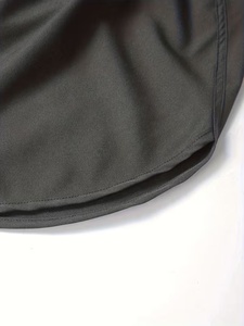 Shorts de sport pour hommes, couleur unie, séchage rapide, taille élastique, style sportif, shorts d'entraînement adaptés à la course à pied et à la salle de sport - Product Image 3