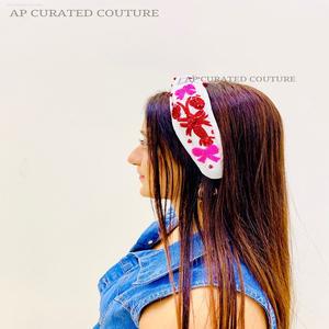 2025 New Collection <b>Beaded</b> <b>Headband</b> Indian Handcrafted Hair Accessories Hot Selling Hairband - Product Image 4