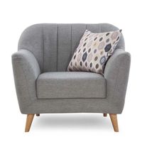 Canapé moderne de luxe en bois à une place, coussins en tissu rembourrés de mousse, design pliable, dossier rembourré, pour parcs, écoles, hôtels, résidences