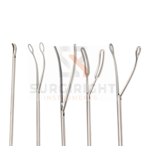 Pinzas Pulmonares Manuales de Acero Inoxidable para Toracoscopia, Agarre Linfático, Certificación CE, Kit Quirúrgico Clase I de SurgiRight - Product Image 1