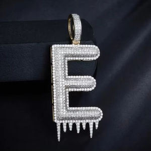 Joyería fina VVS Lab Grown Diamond Jewelry Hip Hop Colgante IGI 100% 925 Colgante de plata esterlina para hombres y mujeres - Product Image 1