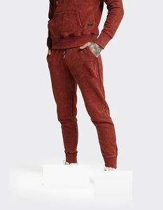 Conjunto de Sudadera con Capucha y Pantalones Jogger de Algodón con Lavado Ácido, Estilo Urbano, con Logotipo Personalizado OEM al por Mayor, Fabricación Personalizada de Sudaderas para Hombre - Product Image 3