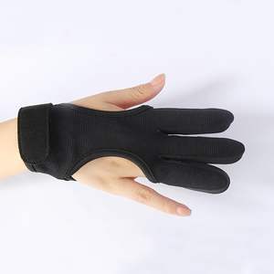 Guantes duraderos de tiro con arco con protección de tres dedos Forro suave y opciones de etiqueta privada para uso deportivo al aire libre - Product Image 3