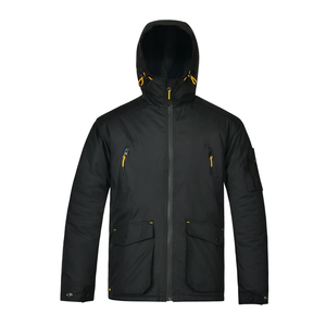 Chaqueta con Capucha Cortavientos con Diseño de Logotipo Personalizado, Chaqueta Impermeable Larga para Exteriores, Unisex, para Hombre y Mujer, Parka de Invierno - Product Image 5