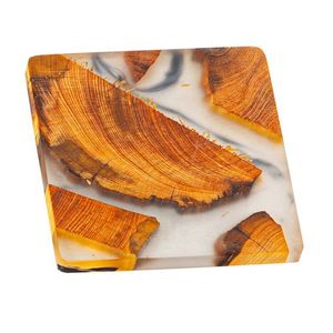Posavasos de madera natural a granel con posavasos de fábrica, posavasos de madera con logotipo personalizado, posavasos de madera de nogal, bambú, taza de regalo redonda en blanco, alfombrillas y almohadillas - Product Image 6