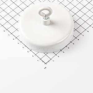 Ferrit Flachgreifer con boccola filettata Ø80x34mm - Product Image 1