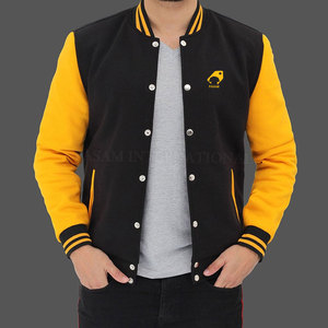 Top Selling Wool Sleeves Letterman Winter <b>Jacket</b> Custom Design Street Wear <b>Men</b> Letterman <b>Jacket</b> - Product Image 4