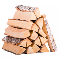 Troncos secos de leña de madera dura de Fresno, roble y haya, productos relacionados con la energía a la venta
