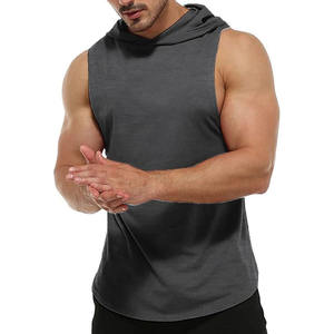 Fabricación de Sudaderas sin Mangas para Gimnasio y Fitness para Hombre, Cómodas, Transpirables y de Alta Calidad, al por Mayor y Personalizadas - Product Image 1