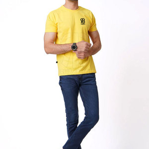 เสื้อดริฟฟิตผู้ชาย น้ำหนักเบา ระบายอากาศดี เป็นมิตรกับสิ่งแวดล้อม 220 กรัม แขนสั้น ทรงปกติ ผลิตในปากีสถาน - Product Image 5