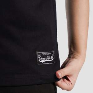 Camiseta negra de punto para mujer Ignite - Product Image 4