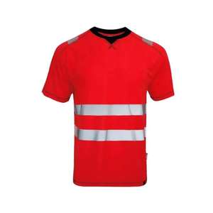 Camiseta de Seguridad de Alta Visibilidad para Hombre, Reflectante, de Manga Corta, para Construcción, de Alta Calidad, Venta al por Mayor - Product Image 1