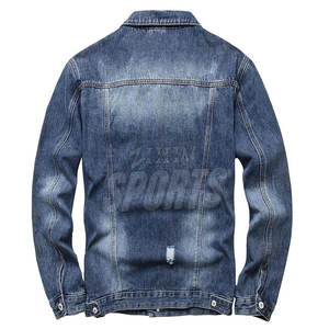 Calidad superior Pakistán Hecho Hombres Jeans Chaquetas Diseño personalizado Venta al por mayor Jeans Chaquetas Precio razonable - Product Image 2