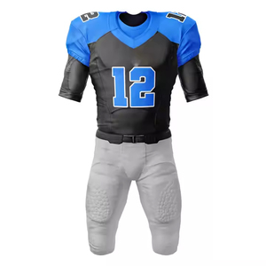 Nouvel arrivage de maillot de football américain respirant, léger et confortable/uniforme de football américain imprimé par sublimation - Product Image 6