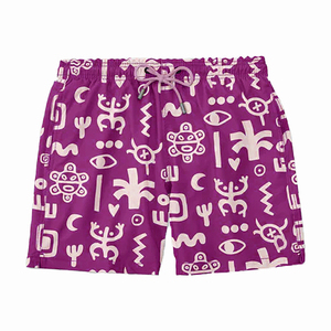 กางเกงขาสั้นชายหาดเอวกลาง ดีไซน์ใหม่ทั้งหมด แฟชั่นทันสมัย ขนาดสั่งตัดได้ ผ้าซาติน ขายส่งสำหรับผู้ค้าปลีก เสื้อผ้าชายหาด ระบายอากาศได้ดี - Product Image 3