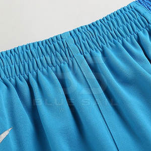 Pantalones cortos de baloncesto completamente sublimados al por mayor pantalones cortos deportivos elegantes con cintura elástica patrón sólido tallas grandes servicio OEM - Product Image 4