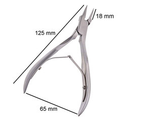 Alicates de esquina extra afilados de 12,5 cm hechos de acero inoxidable contra uñas encarnadas para usuarios diestros y zurdos sostenibles - Product Image 5