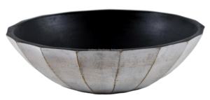 Bol en bois noir antique élégant et durable de style américain, fabriqué à la main, prix direct usine IHA, pour fêtes et usages multiples en cuisine - Product Image 6