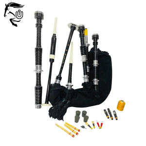 Gaitères en bois noir - Fabriquées sur mesure pour les mariages/les groupes écossais, qualité supérieure, service OEM/ODM - Product Image 2