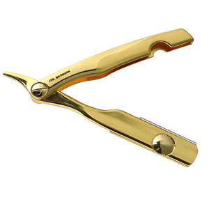 Maquinilla de afeitar recta profesional de 2mm, diseño ultra expuesto con hoja expuesta para un afeitado de precisión ligero - Product Image 4