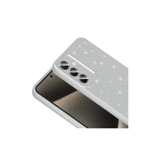 Étui en silicone gris pailleté de luxe pour Samsung Galaxy A35 A34 A03S A24 - Protection de l'appareil photo, coque arrière en TPU souple - Product Image 4