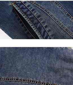 เสื้อแจ็คเก็ตยีนส์แฟชั่นดีไซน์ใหม่สำหรับผู้ชาย เสื้อโค้ทเท่ห์ แจ็คเก็ตวิ่งกันลม เสื้อแจ็คเก็ตยีนส์ - Product Image 6