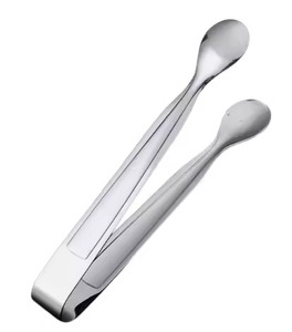 Pinzas para Alimentos de Acero Inoxidable, Diseño Elegante, Pinzas para Cubos de Hielo, Pinzas para Azúcar Hechas a Mano, Utensilio de Cocina de Nuevo Diseño - Product Image 2
